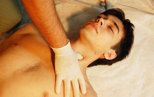 
			Первая помощь при острой кровопотере и травматическом шоке		