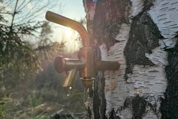 Немец сварил пиво на березовом соке Немец сварил пиво на березовом соке