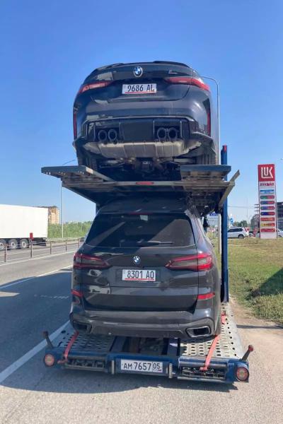 На юге России задержаны автовозы с автомобилями, ехавшие из Грузии в Беларусь